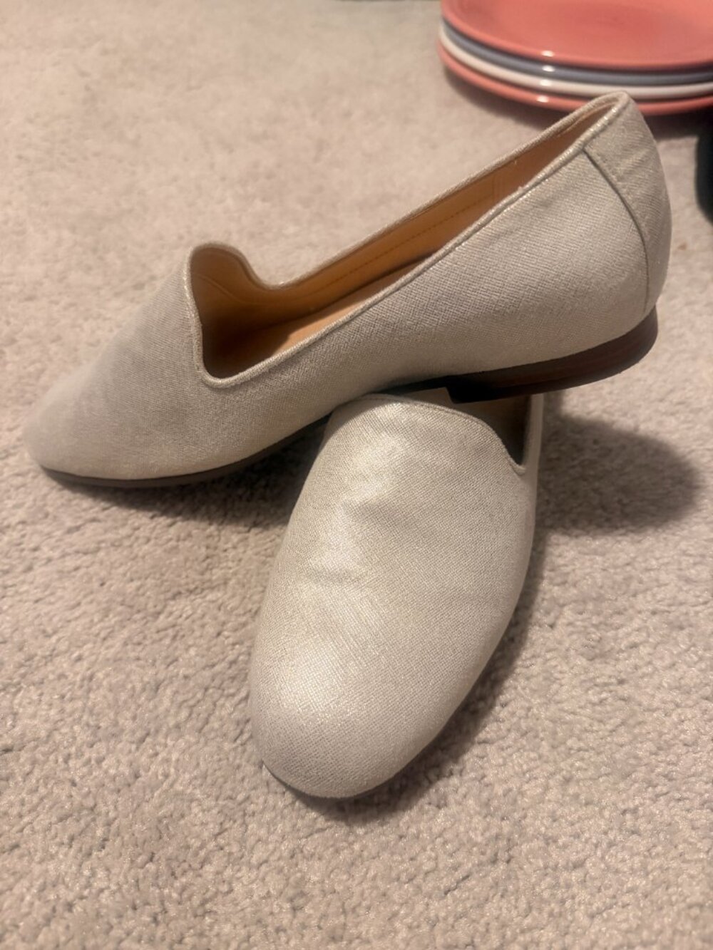 Vionic Gray Minimalist Loafers Flats Size 7.5